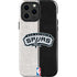 NBA San Antonio Spurs Canvas iPhone 15 Pro Max Impact Case