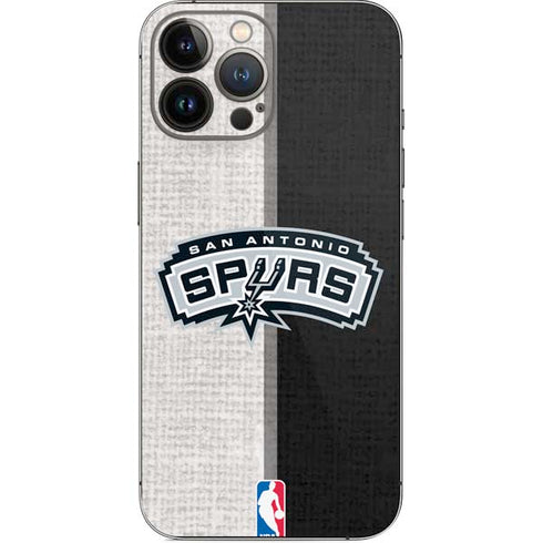 NBA San Antonio Spurs Canvas iPhone 14 Pro Max Skin