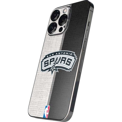 NBA San Antonio Spurs Canvas iPhone 14 Pro Max Skin