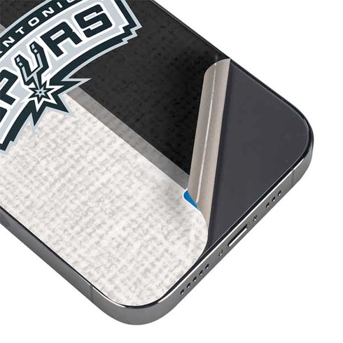 NBA San Antonio Spurs Canvas iPhone 14 Pro Max Skin