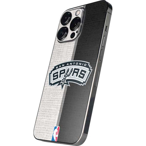NBA San Antonio Spurs Canvas iPhone 14 Pro Skin
