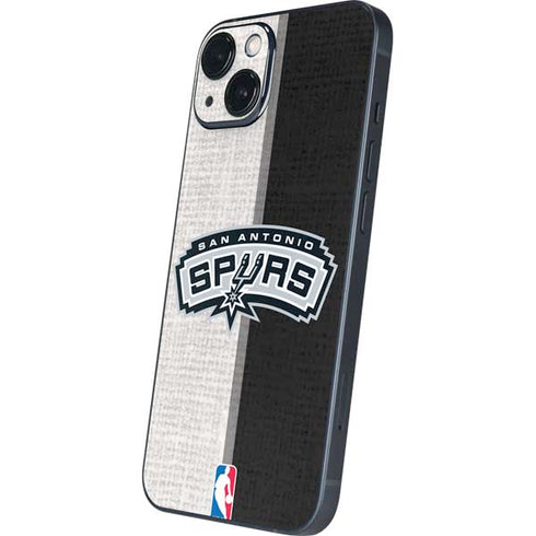 NBA San Antonio Spurs Canvas iPhone 14 Skin