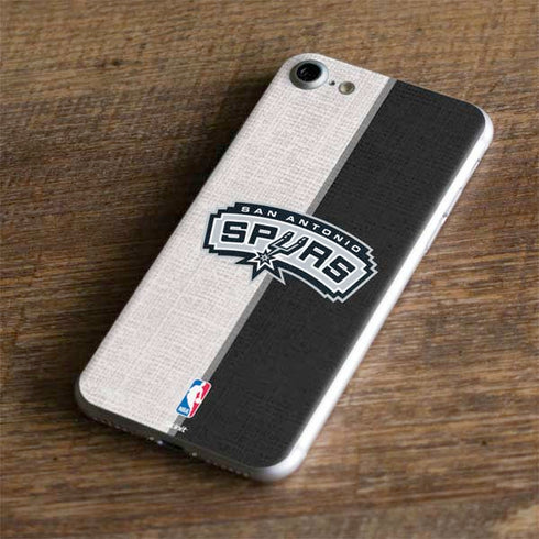 NBA San Antonio Spurs Canvas iPhone 7 Skin
