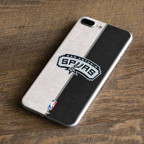 NBA San Antonio Spurs Canvas iPhone 8 Plus Skin
