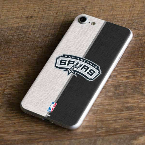 NBA San Antonio Spurs Canvas iPhone 8 Skin
