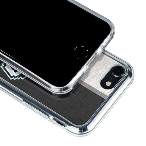 NBA San Antonio Spurs Canvas iPhone SE (2nd & 3rd Gen) Clear Case