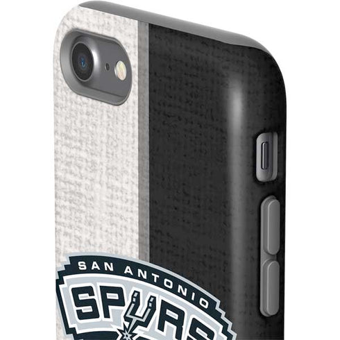 NBA San Antonio Spurs Canvas iPhone SE (2nd & 3rd Gen) Pro Case