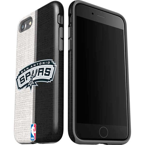 NBA San Antonio Spurs Canvas iPhone SE (2nd & 3rd Gen) Pro Case