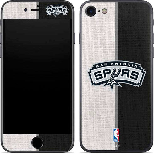 NBA San Antonio Spurs Canvas iPhone SE (2nd & 3rd Gen) Skin