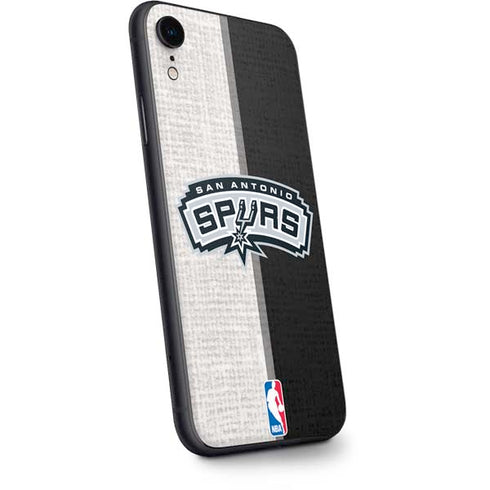 NBA San Antonio Spurs Canvas iPhone XR Skin