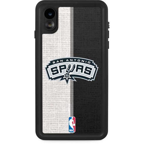 NBA San Antonio Spurs Canvas iPhone XR Waterproof Case