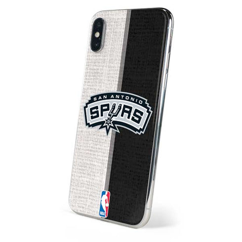 NBA San Antonio Spurs Canvas iPhone XS Max Skin