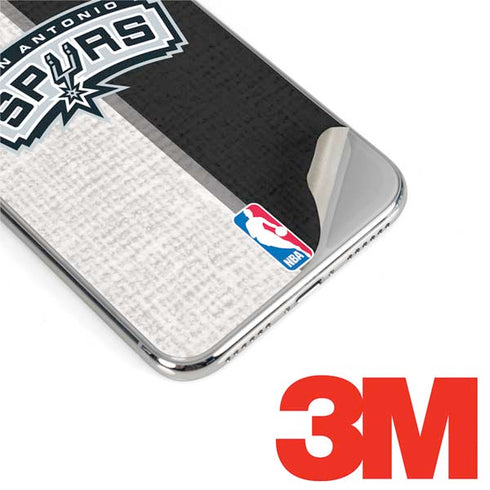NBA San Antonio Spurs Canvas iPhone XS Skin