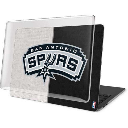 NBA San Antonio Spurs Canvas MacBook Pro 13in (2020) Case plus Skin