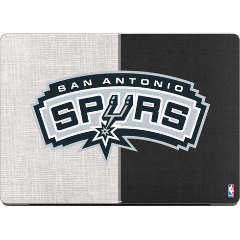 NBA San Antonio Spurs Canvas MacBook Pro 14in (2021-24) Skin