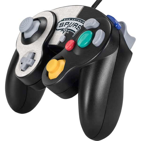 NBA San Antonio Spurs Canvas Nintendo GameCube Controller Skin
