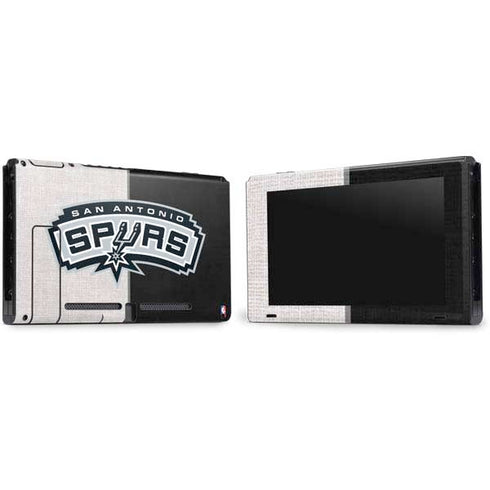 NBA San Antonio Spurs Canvas Nintendo Switch Bundle Skin