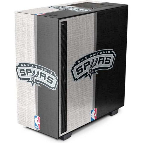 NBA San Antonio Spurs Canvas NZXT H510 Compact ATX Mid-Tower Case Skin