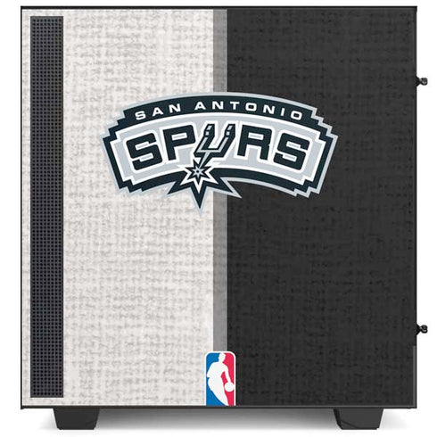 NBA San Antonio Spurs Canvas NZXT H510 Compact ATX Mid-Tower Case Skin