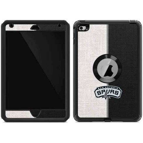 NBA San Antonio Spurs Canvas Otterbox Defender iPad Skin