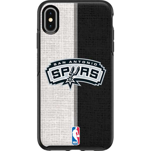 NBA San Antonio Spurs Canvas Otterbox Symmetry iPhone Skin