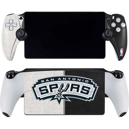 NBA San Antonio Spurs Canvas PlayStation Portal Remote Player Skin