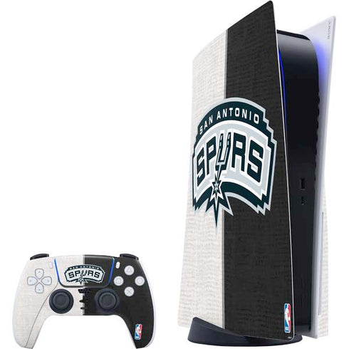 NBA San Antonio Spurs Canvas PS5 Bundle Skin