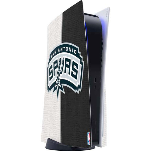 NBA San Antonio Spurs Canvas PS5 Console Skin