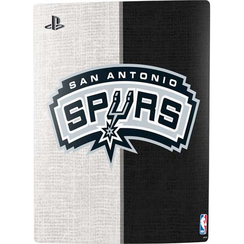 NBA San Antonio Spurs Canvas PS5 Digital Edition Console Skin