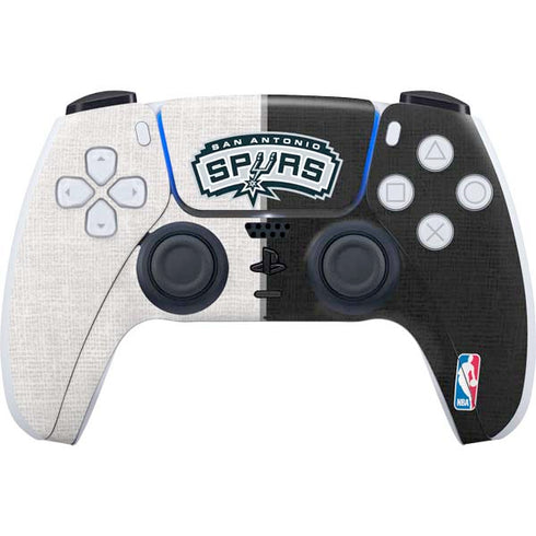 NBA San Antonio Spurs Canvas PS5 Controller Skin