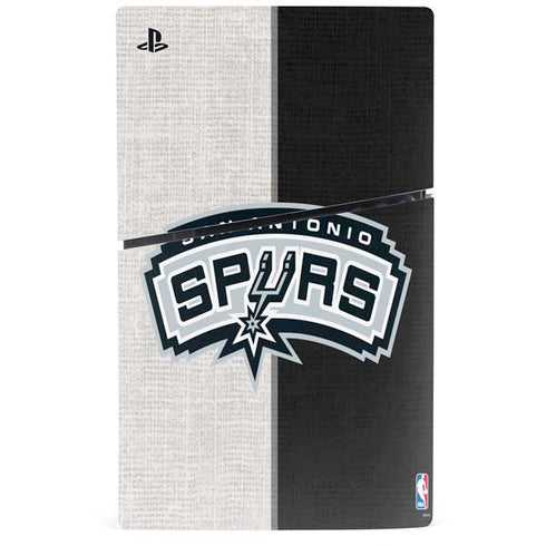 NBA San Antonio Spurs Canvas PS5 Slim Disk Bundle Skin