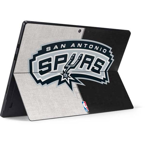 NBA San Antonio Spurs Canvas Surface Pro 7 Skin