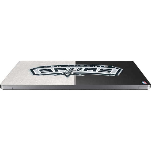 NBA San Antonio Spurs Canvas Universal Laptop 13in (10.6 x 7.6in) Skin