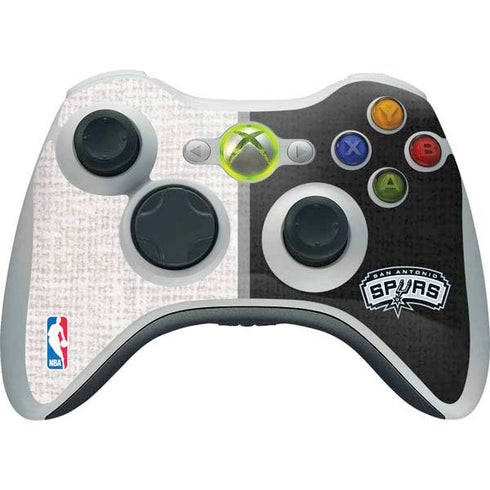 NBA San Antonio Spurs Canvas Xbox 360 Wireless Controller Skin