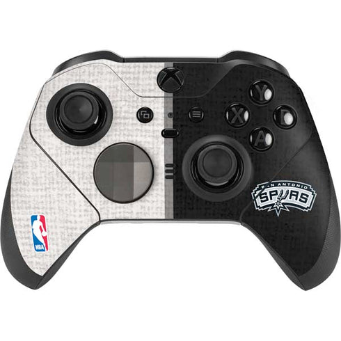 NBA San Antonio Spurs Canvas Xbox Elite Wireless Controller Series 2 Skin