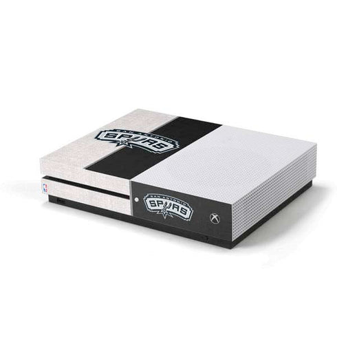 NBA San Antonio Spurs Canvas Xbox One S Console Skin