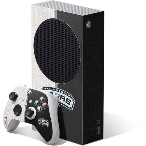 NBA San Antonio Spurs Canvas Xbox Series S Bundle Skin