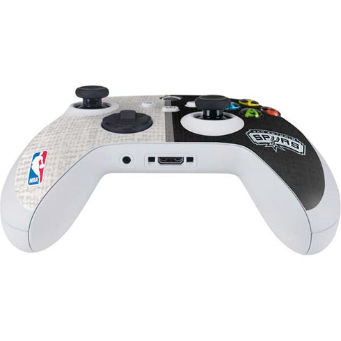 NBA San Antonio Spurs Canvas Xbox Series S Controller Skin