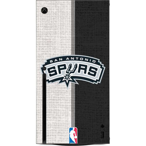 NBA San Antonio Spurs Canvas Xbox Series X Console Skin