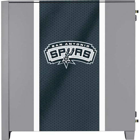 NBA San Antonio Spurs Corsair 4000D Tempered Glass Mid-Tower ATX Case Skin