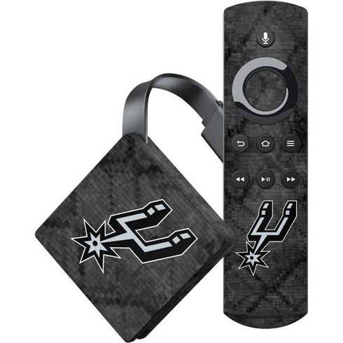NBA San Antonio Spurs Dark Rust Amazon Fire TV Skin