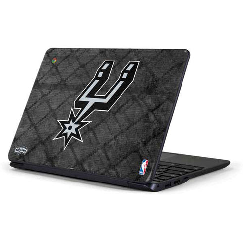 NBA San Antonio Spurs Dark Rust Samsung Chromebook Skin