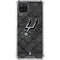 NBA San Antonio Spurs Dark Rust Galaxy A12 Clear Case