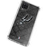 NBA San Antonio Spurs Dark Rust Galaxy A12 Clear Case