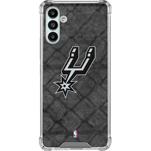 NBA San Antonio Spurs Dark Rust Galaxy A13 5G Clear Case