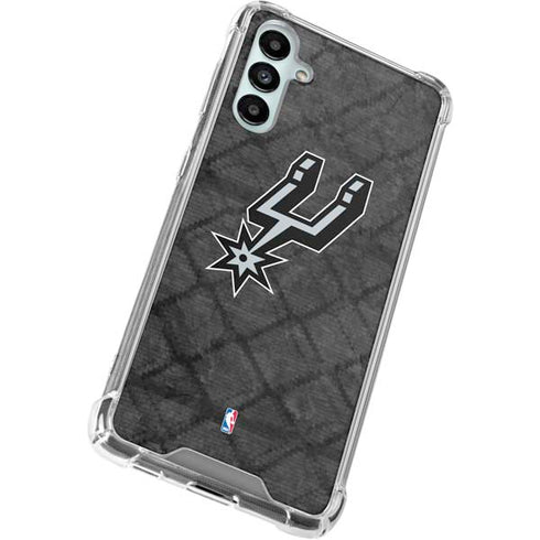 NBA San Antonio Spurs Dark Rust Galaxy A14 5G Clear Case