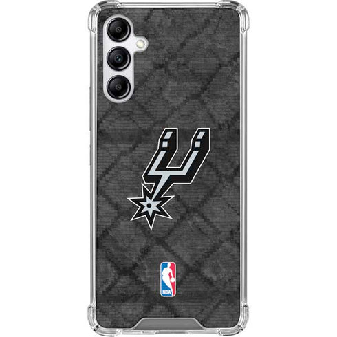 NBA San Antonio Spurs Dark Rust Galaxy A15 5G Clear Case