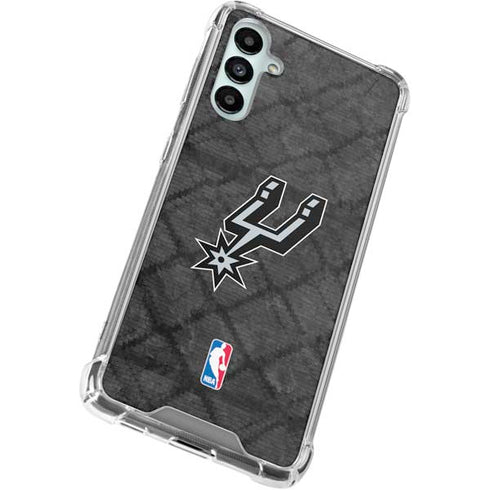 NBA San Antonio Spurs Dark Rust Galaxy A15 5G Clear Case