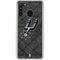 NBA San Antonio Spurs Dark Rust Galaxy A21 Clear Case