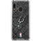 NBA San Antonio Spurs Dark Rust Galaxy A30 Clear Case